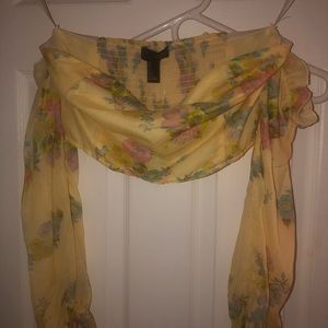 Long sleeve, off the shoulder crop top